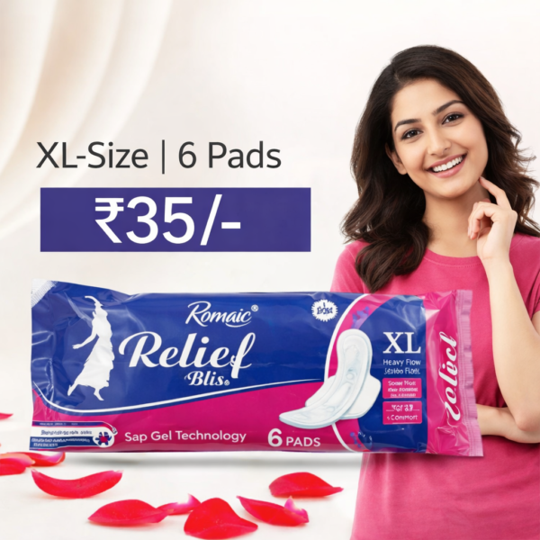 Romaic Relief Pad XL Size (6 Pads)